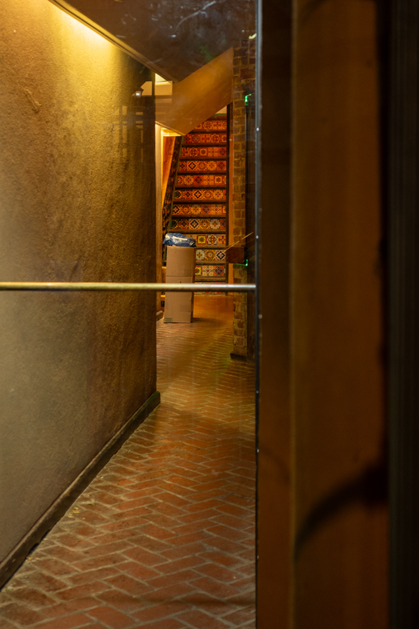 mosaic stairs